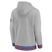 Men's Nike Heather Gray Florida Gators Legacy Retro Pullover Hoodie