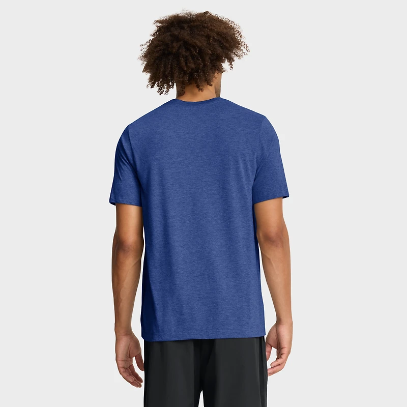 Men's Nike Heather Royal Florida Gators Legacy Mantra Tri-Blend T-Shirt