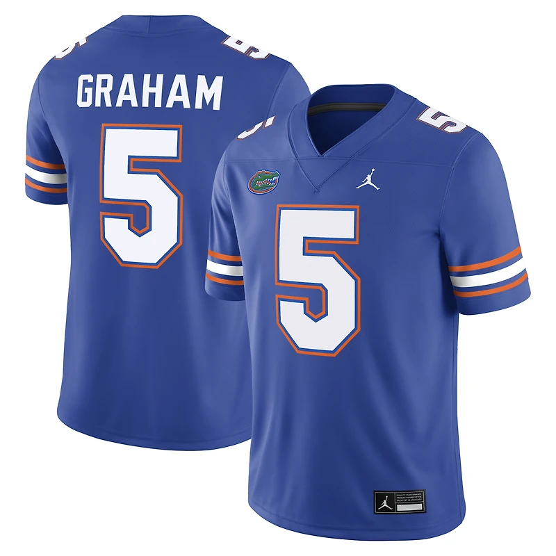 Maillot de football américain Nike Myles Graham Royal Florida Gators pour homme