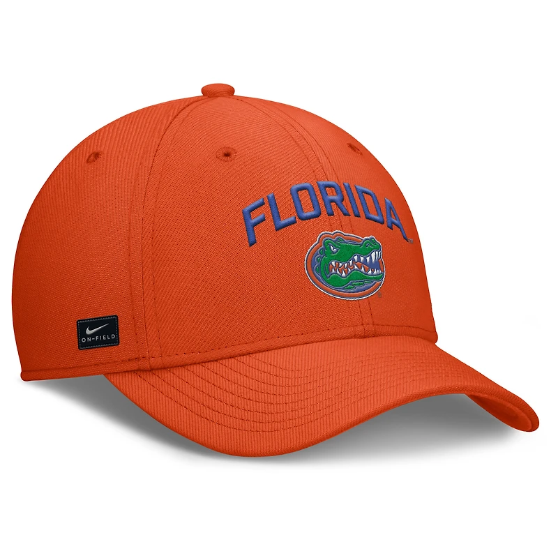 Men's Nike Orange Florida Gators 2025 On-Field Rise Performance Flex Hat