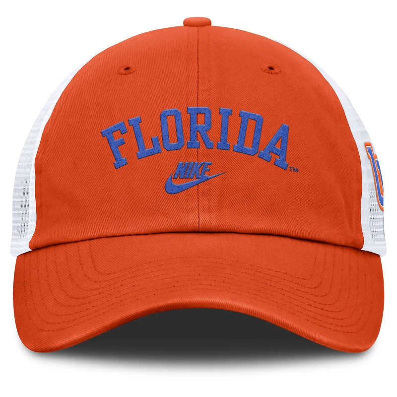 Men's Nike Orange Florida Gators Club Legacy Adjustable Trucker Hat
