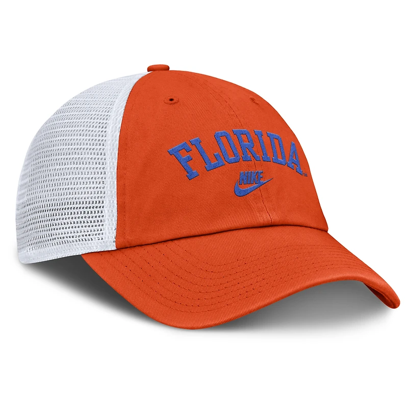 Men's Nike Orange Florida Gators Club Legacy Adjustable Trucker Hat