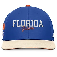 Casquette Nike Florida Gators Pro Legacy Snapback pour homme, bleu royal/crème