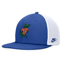 Casquette Nike Legacy Pro Snapback pour homme, bleu royal/blanc, Florida Gators