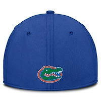Men's Nike Royal Florida Gators 2025 Dugout Coaches Rise Swoosh Performance Flex Hat
