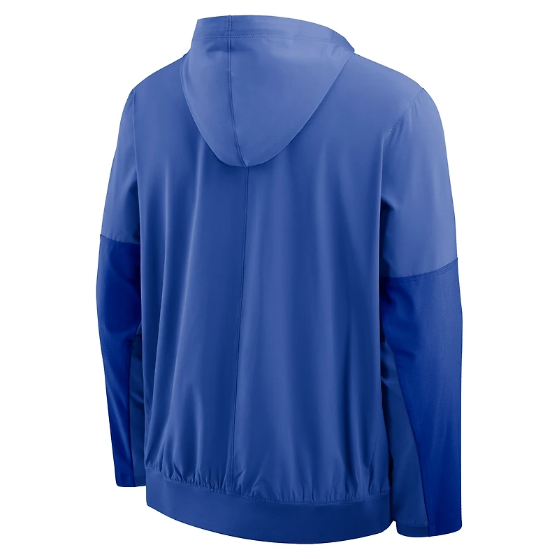 Men's Nike Royal Florida Gators Anorak Half-Zip Hoodie Jacket
