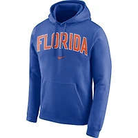 Sweat à capuche en molleton Nike Royal Florida Gators Arch Club pour homme