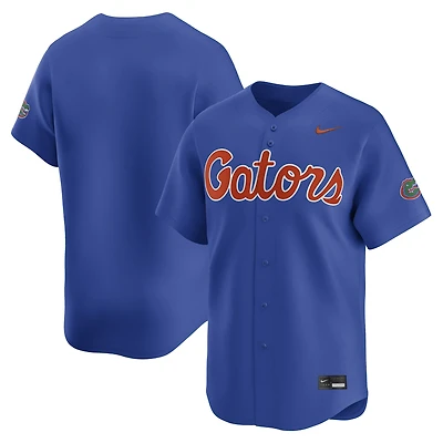 Maillot de baseball Nike Royal Florida Gators College Limited pour homme