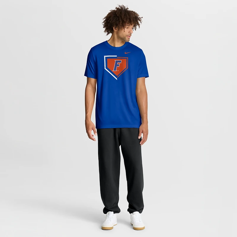 Men's Nike Royal Florida Gators Primetime Baseball Icon Legend Dri-FIT T-Shirt