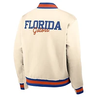 Men's Nike Tan Florida Gators Legacy Full-Snap Bomber Jacket