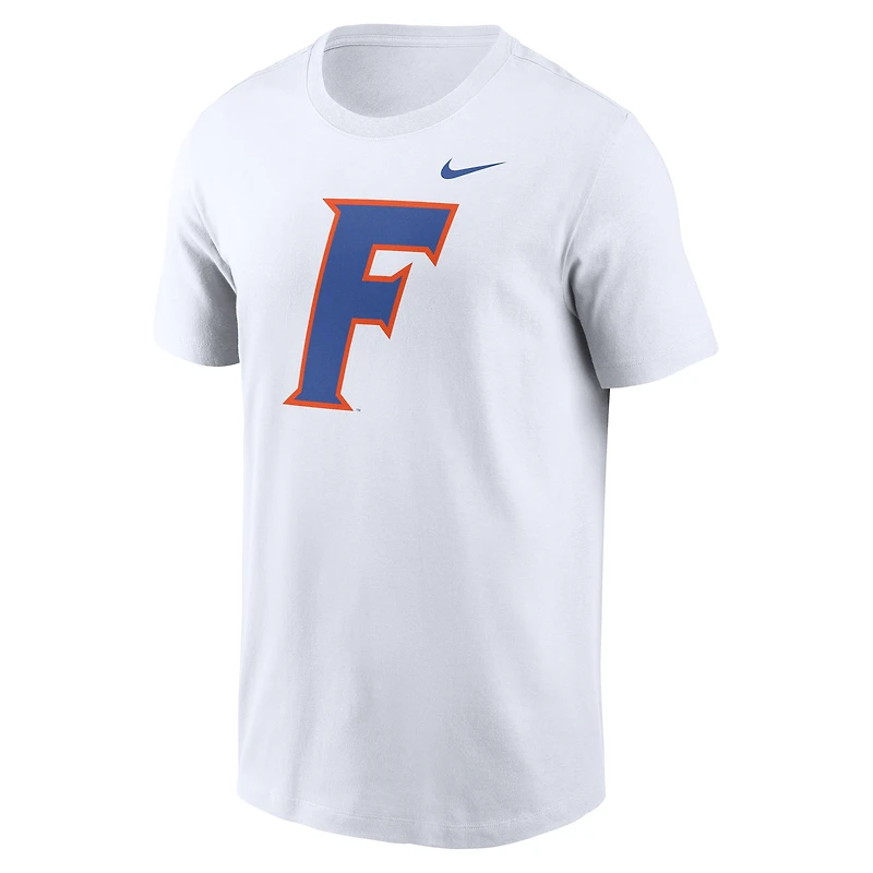Men's Nike White Florida Gators Baseball Logo T-Shirt