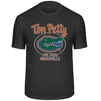 T-shirt rétro original pour homme de la marque Tom Petty Black Florida Gators Label