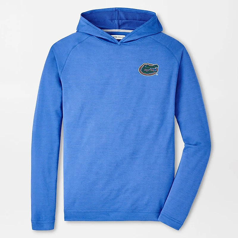 Men's Peter Millar  Royal Florida Gators Pine Performance Hoodie