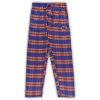 Ensemble de 2 t-shirts et pantalons en flanelle Profile Royal/Orange Florida Gators Big & Tall pour hommes