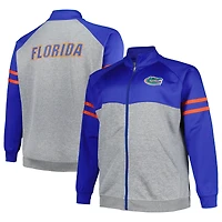 Men's Profile Royal Florida Gators Big & Tall Fleece Full-Zip Jacket
