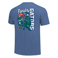 T-shirt homme Royal Florida Gators avec mascotte dessinée, couleurs confortables