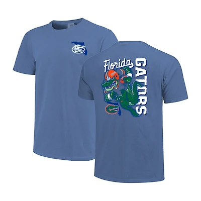 Men's Royal Florida Gators Sketched Mascot Comfort Colors T-Shirt