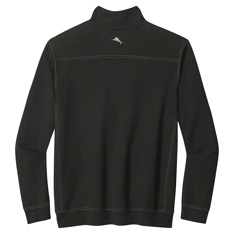 Men's Tommy Bahama Black Florida Gators Montego Bay Quarter-Zip Top