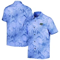Tommy Bahama Royal Florida Gators Big & Tall Coast Luminescent Fronds IslandZone Chemise de camp boutonnée
