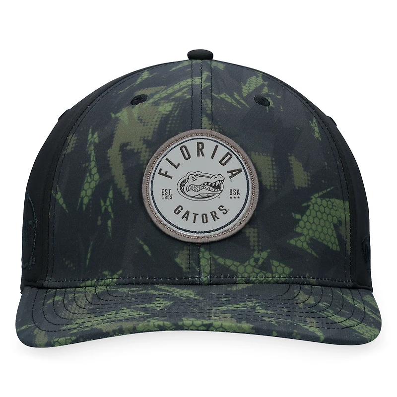 Casquette Flex OHT Military Appreciation Camo Render pour homme Top of the World Black Florida Gators