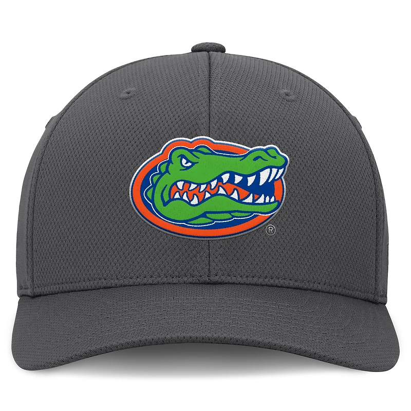 Casquette Flex Top of the World pour homme, couleur anthracite, avec logo Reflex des Florida Gators