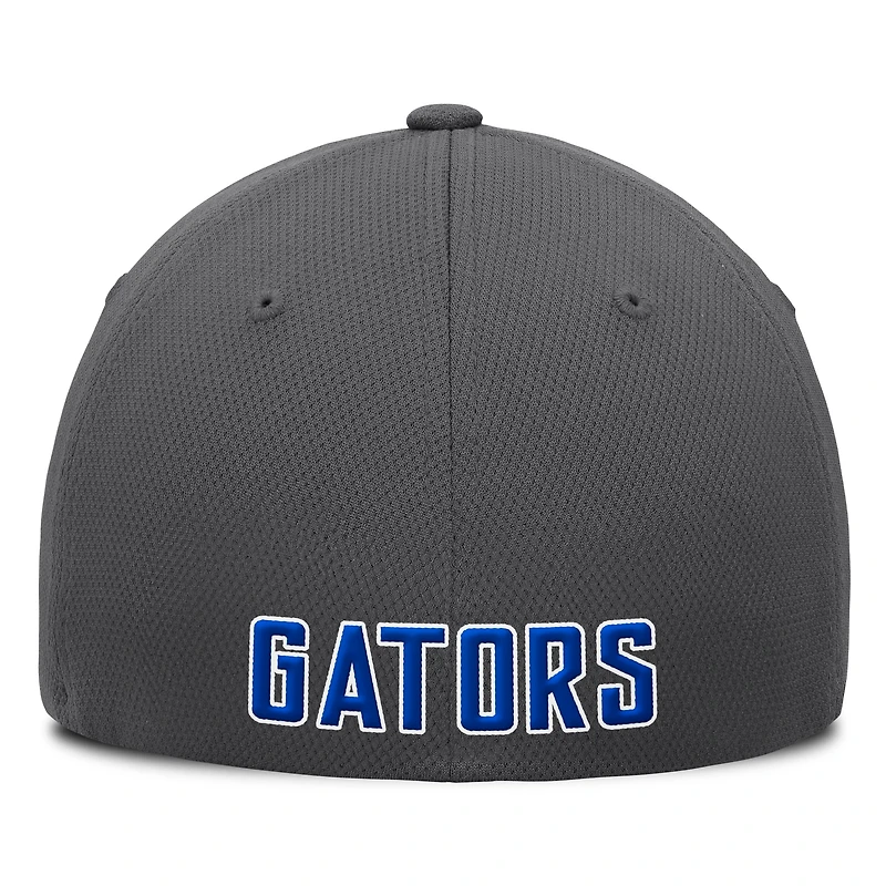 Casquette Flex Top of the World pour homme, couleur anthracite, avec logo Reflex des Florida Gators