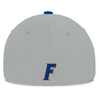 Casquette Mick Flex pour homme Top of the World gris/bleu marine des Florida Gators