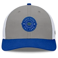 Casquette ajustable Rob Trucker grise/bleue des Florida Gators pour homme Top of the World