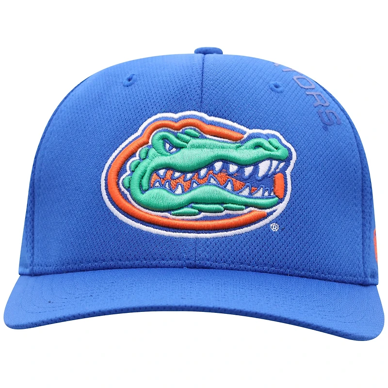 Men's Top of the World Royal Florida Gators Reflex 2.0 Flex Hat