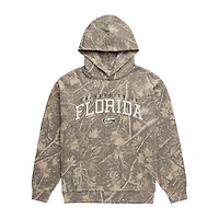 Sweat à capuche polaire camouflage Uscape Apparel pour homme, motif Florida Gators Back Bay
