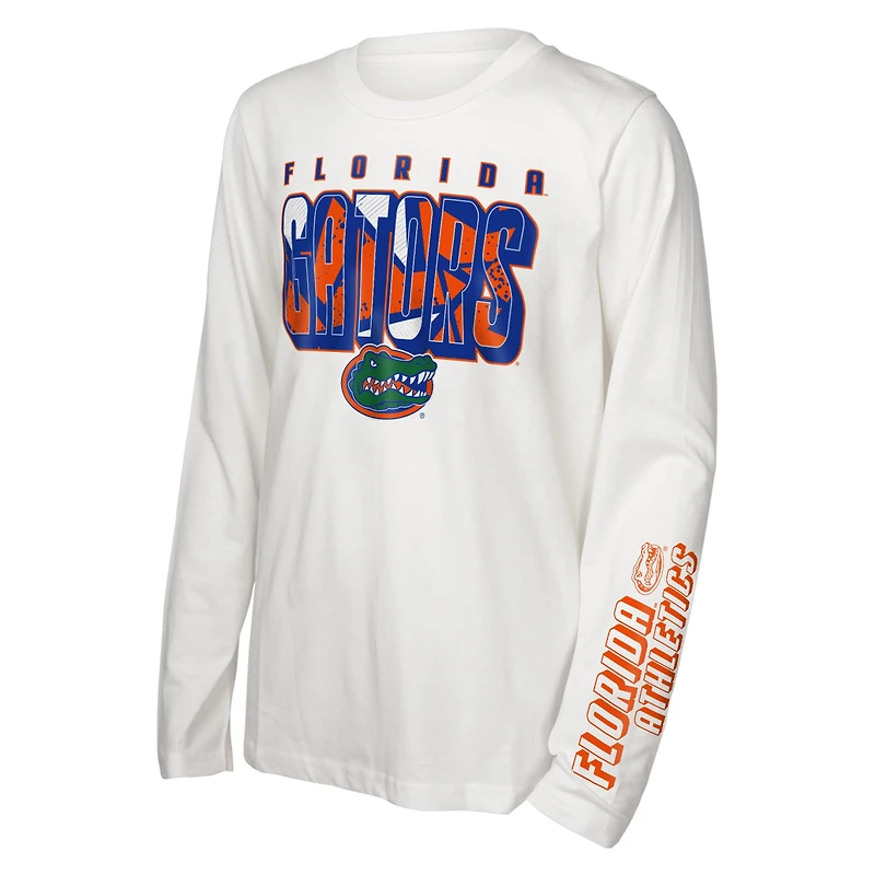 Ensemble de t-shirts the Mix pour enfants d'âge préscolaire Royal Florida Gators