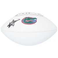 Steve Spurrier Florida Gators Autographed Nike White Panel Football 
