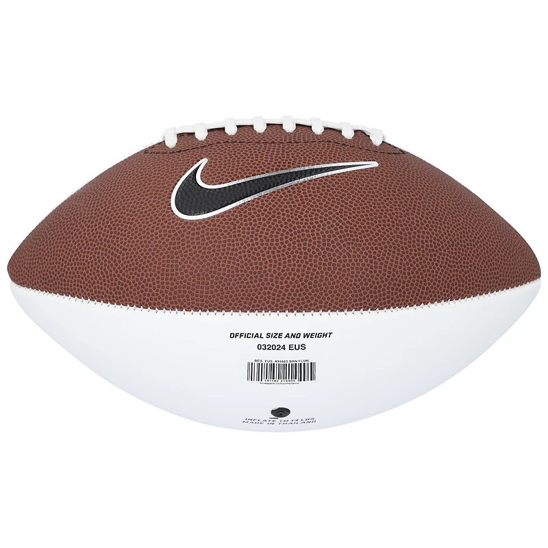 Ballon de football Nike blanc autographié par Steve Spurrier des Florida Gators avec l'inscription « 66 Heisman »