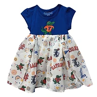 Robe de princesse Crimson Florida Gators Vault pour tout-petits Wes & Willy