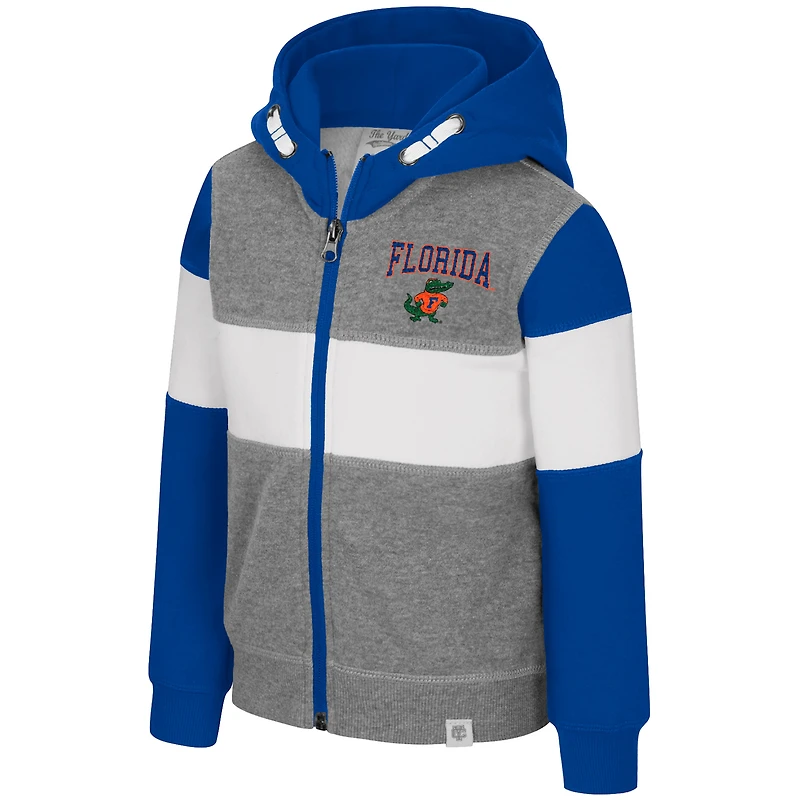 Sweat à capuche zippé Bert gris chiné pour tout-petits Colosseum Florida Gators