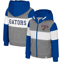 Toddler Colosseum  Heather Gray Florida Gators Bert Full-Zip Hoodie