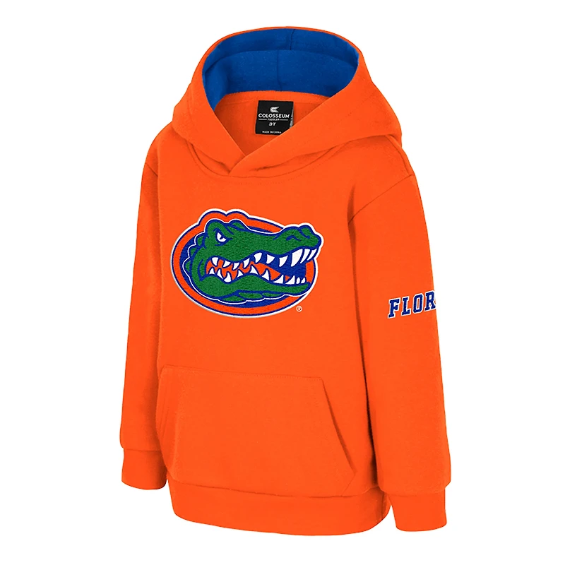 Toddler Colosseum  Orange Florida Gators Big Logo Volume Fleece Pullover Hoodie