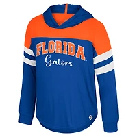 T-shirt à manches longues et capuche pour tout-petits Colosseum Royal Florida Gators Reflection