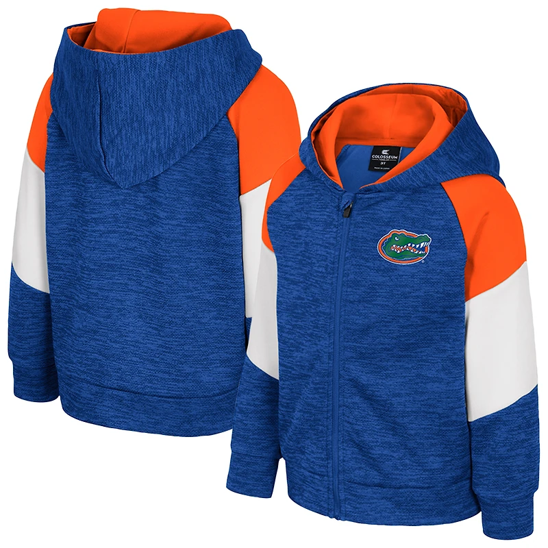 Toddler Colosseum Royal Florida Gators Spirit Hollow Full-Zip Hoodie
