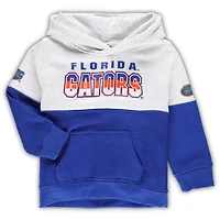 Toddler Heather Grey/Royal Florida Gators Playmaker Sweat à capuche et pantalon Ensemble
