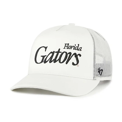 Unisex '47  Cream Florida Gators Foundation Script Adjustable Trucker Hat