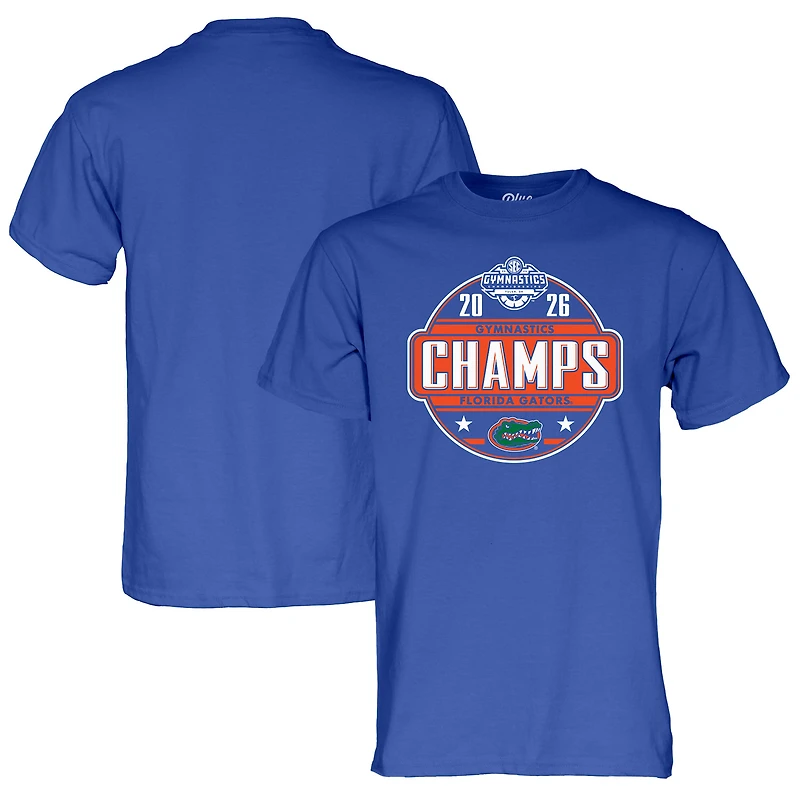 Unisex Blue 84 Royal Florida Gators 2025 SEC Women's Gymnastics Champions Locker Room T-Shirt