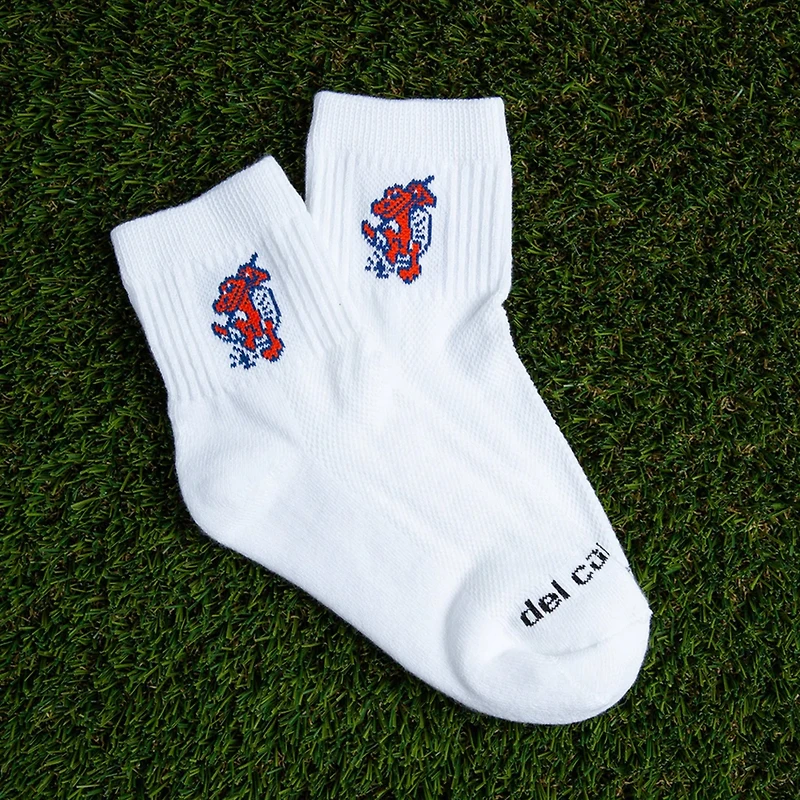 Unisex Del Campo White Florida Gators Quarter-Length Socks