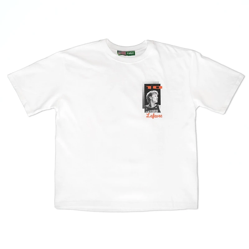 Unisex Lafavre Thomas Haugh White Florida Gators Player T-Shirt