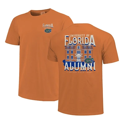 Unisex Orange Florida Gators Comfort Colors Campus Alumni T-Shirt