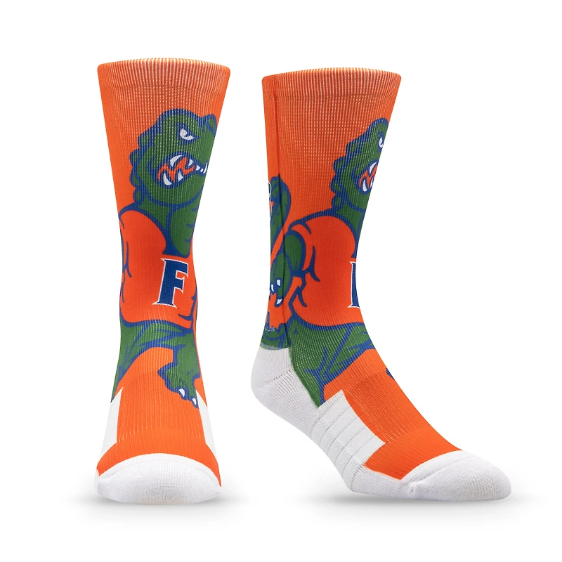 Chaussettes unisexes Strideline Premium Mascot Crew Florida Gators