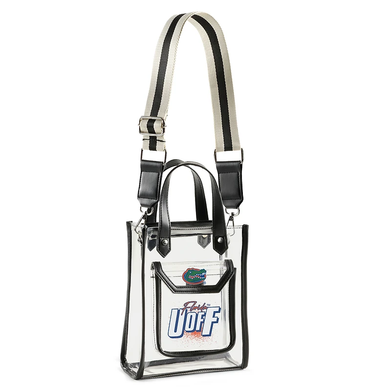 WEAR by Erin Andrews Sac à bandoulière transparent Florida Gators Stadium avec pochette à monnaie