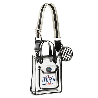 WEAR by Erin Andrews Sac à bandoulière transparent Florida Gators Stadium avec pochette à monnaie