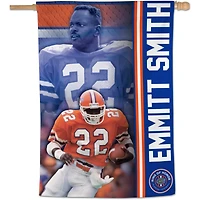 Bannière verticale WinCraft Emmitt Smith Florida Gators, recto simple, 71 x 102 cm (28 x 40 pouces), Ring of Honor