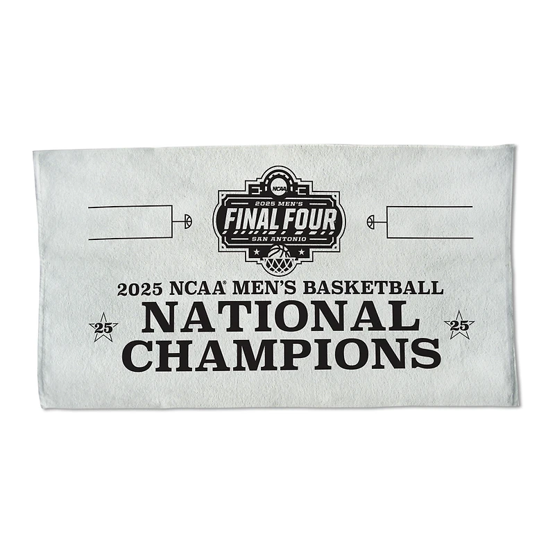 Serviette de célébration double face WinCraft Florida Gators 2025 NCAA Men's Basketball National Champions Vestiaire 22" x 42"